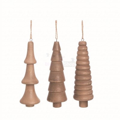 Набор из 3 натуральных украшений-шишек - купить в Буданьяре