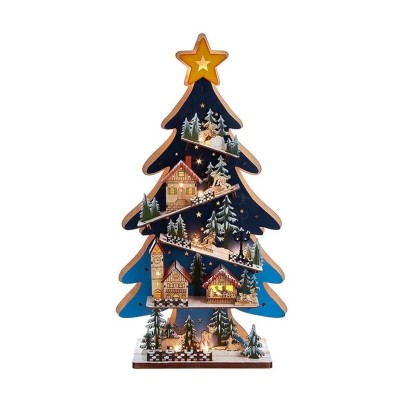 Деревянная ёлка 60 см - купить в Буданьяре